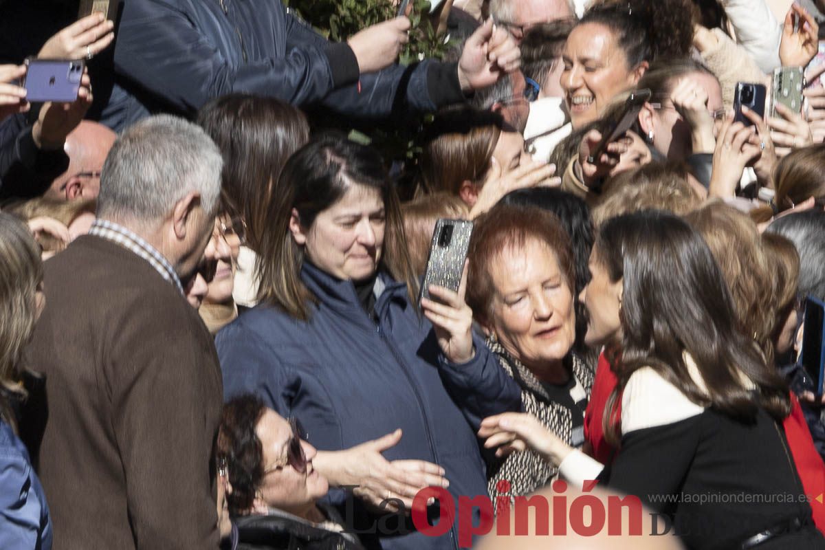 #Fotos Visita de los reyes de España a Caravaca (exposición Rafael Tegeo)
