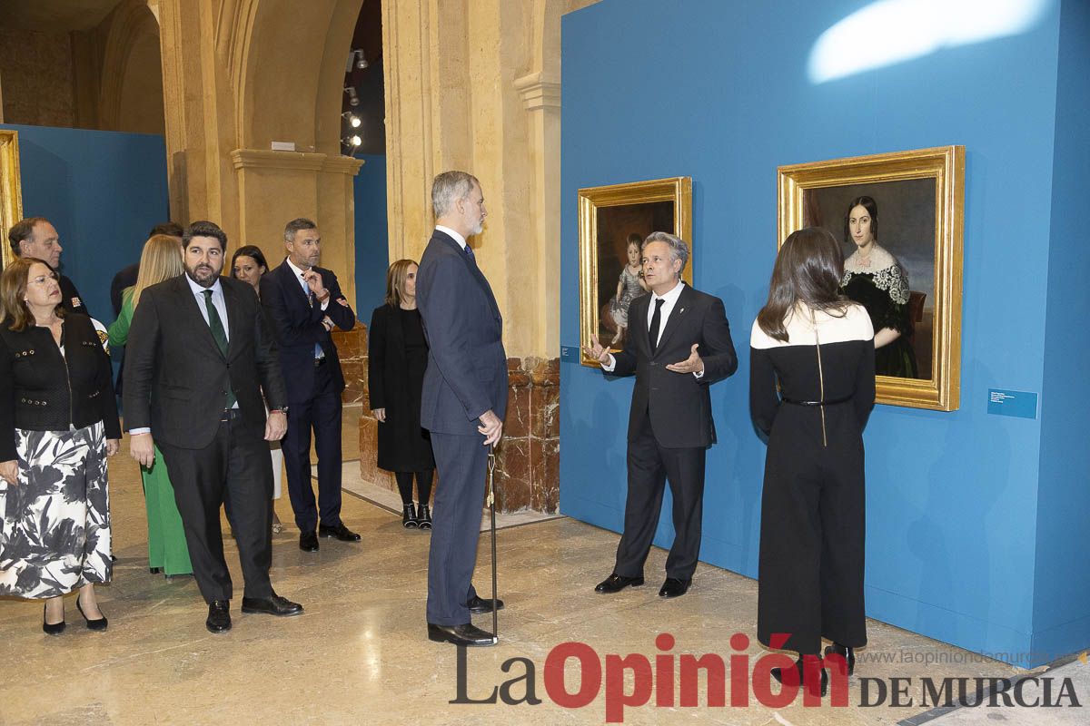 #Fotos Visita de los reyes de España a Caravaca (exposición Rafael Tegeo)