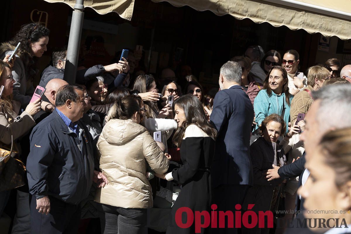 #Fotos Visita de los reyes de España a Caravaca (exposición Rafael Tegeo)