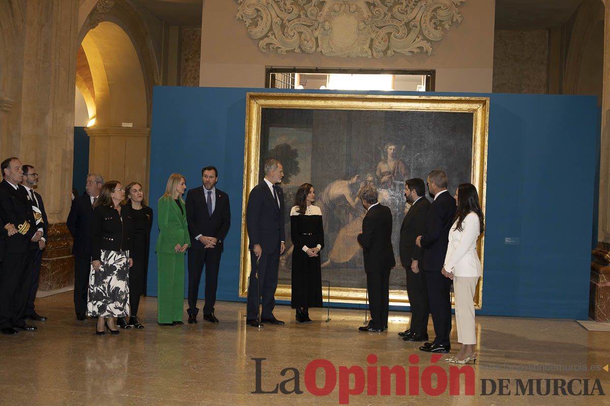 #Fotos Visita de los reyes de España a Caravaca (exposición Rafael Tegeo)