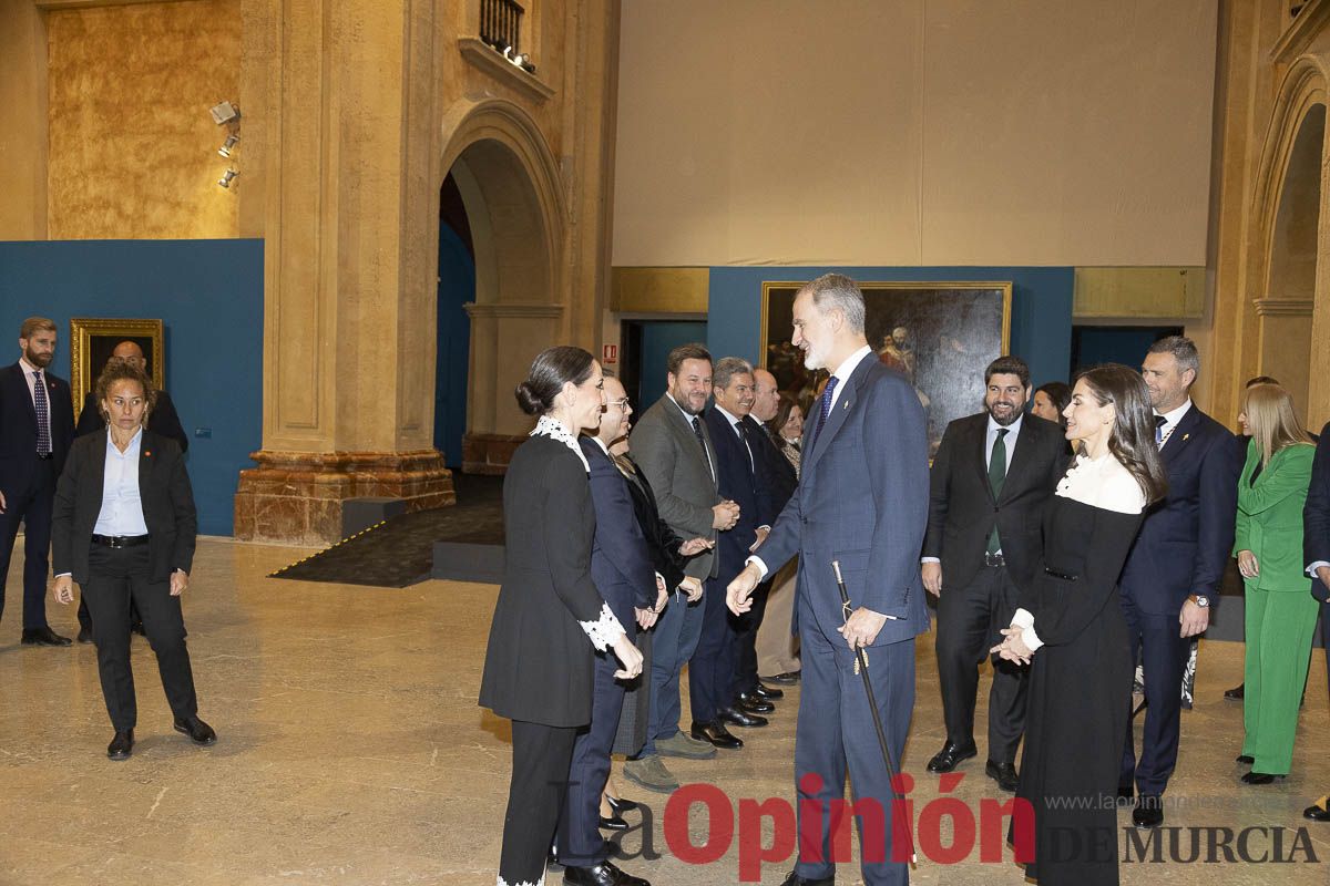 #Fotos Visita de los reyes de España a Caravaca (exposición Rafael Tegeo)