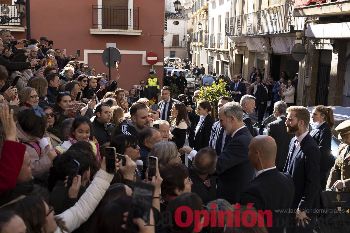 #Fotos Visita de los reyes de España a Caravaca (exposición Rafael Tegeo)