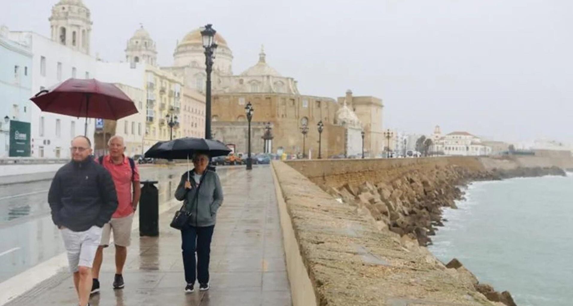 When is it forecast to rain again in the south of Spain?