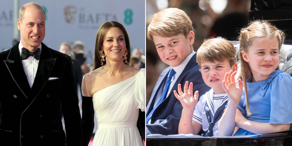 Kate Middleton and Prince William skip Baftas for family holiday with Prince George, Princess Charlotte and Prince Louis