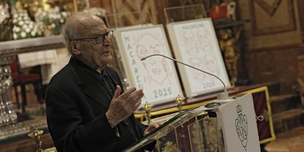 El cartel de la Macarena de Luis Gordillo, a examen por los expertos de arte
