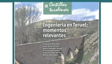 El número 31 de las Cartillas Turolenses del IET repasa momentos históricos de la ingeniería en Teruel