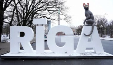 The cat from Flow is getting all the love in Latvia