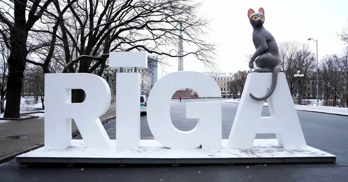 The cat from Flow is getting all the love in Latvia