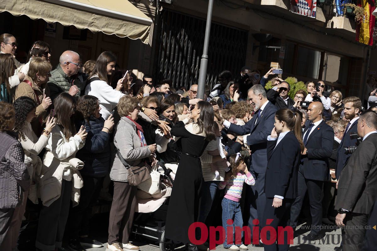 #Fotos Visita de los reyes de España a Caravaca (exposición Rafael Tegeo)