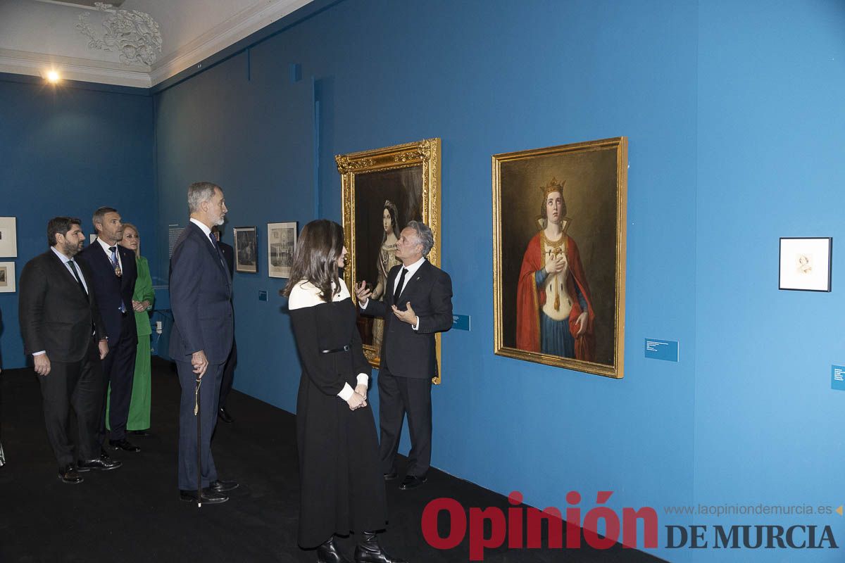 #Fotos Visita de los reyes de España a Caravaca (exposición Rafael Tegeo)