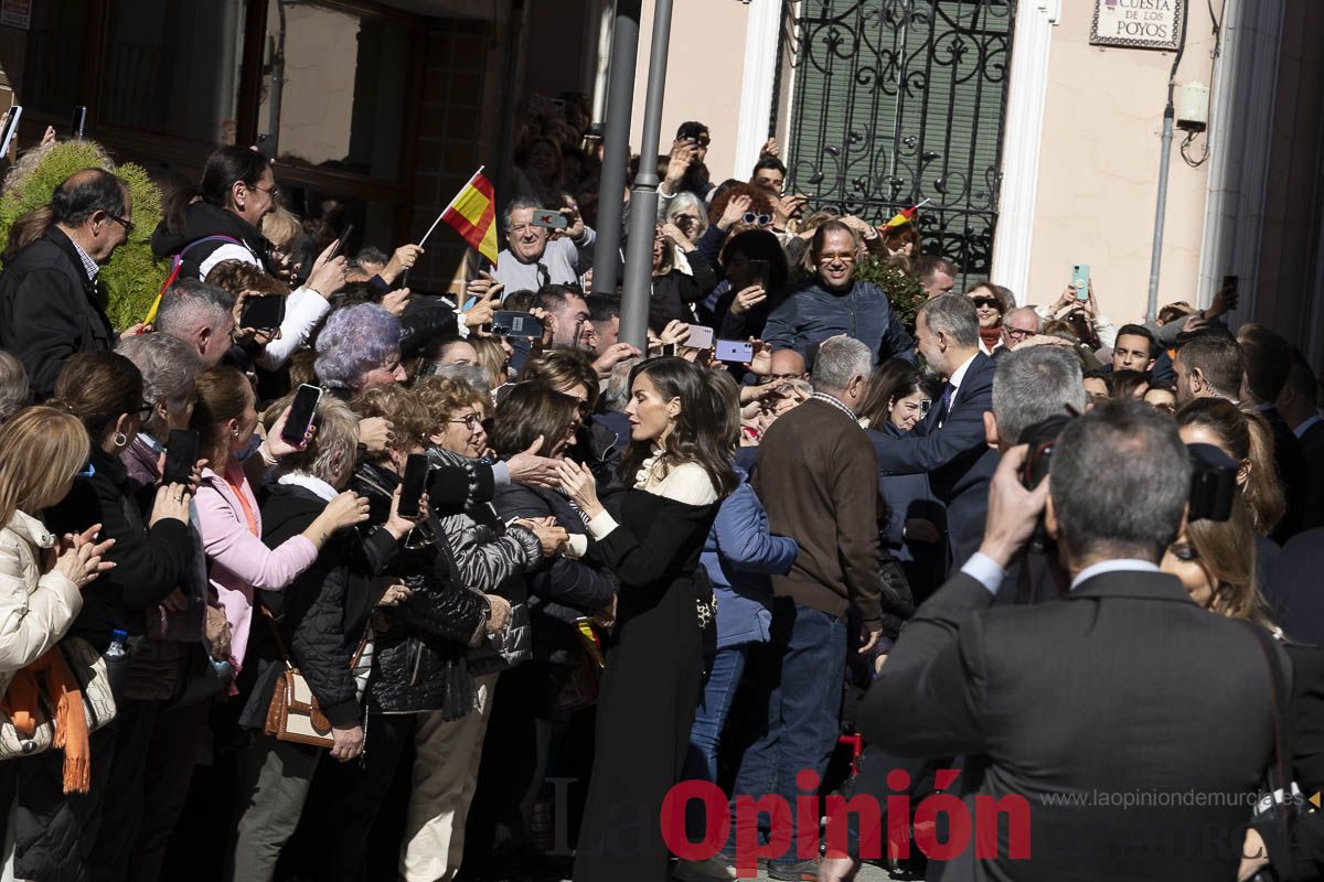 #Fotos Visita de los reyes de España a Caravaca (exposición Rafael Tegeo)