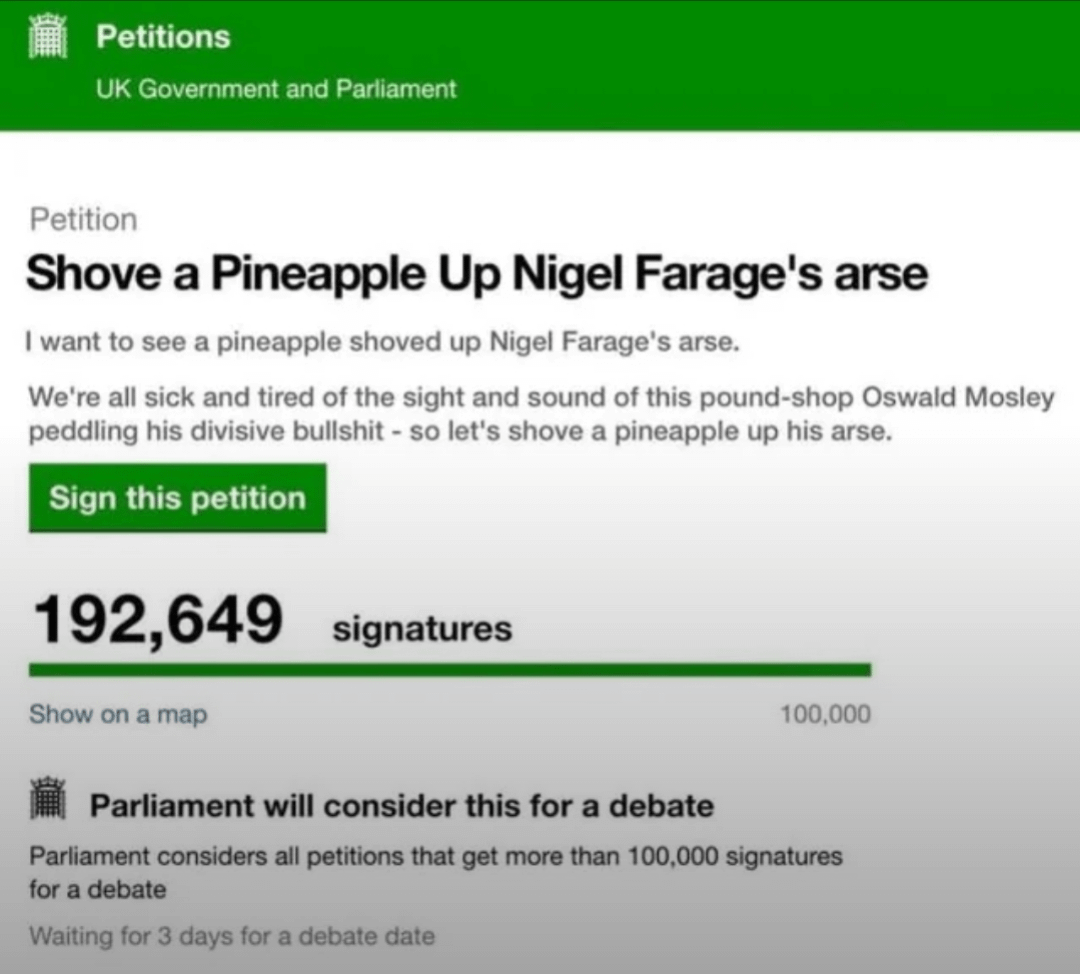 Superior British democracy