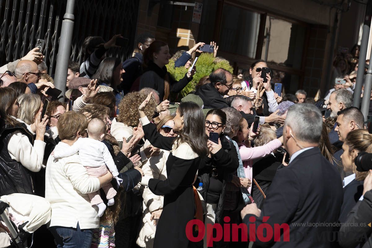 #Fotos Visita de los reyes de España a Caravaca (exposición Rafael Tegeo)