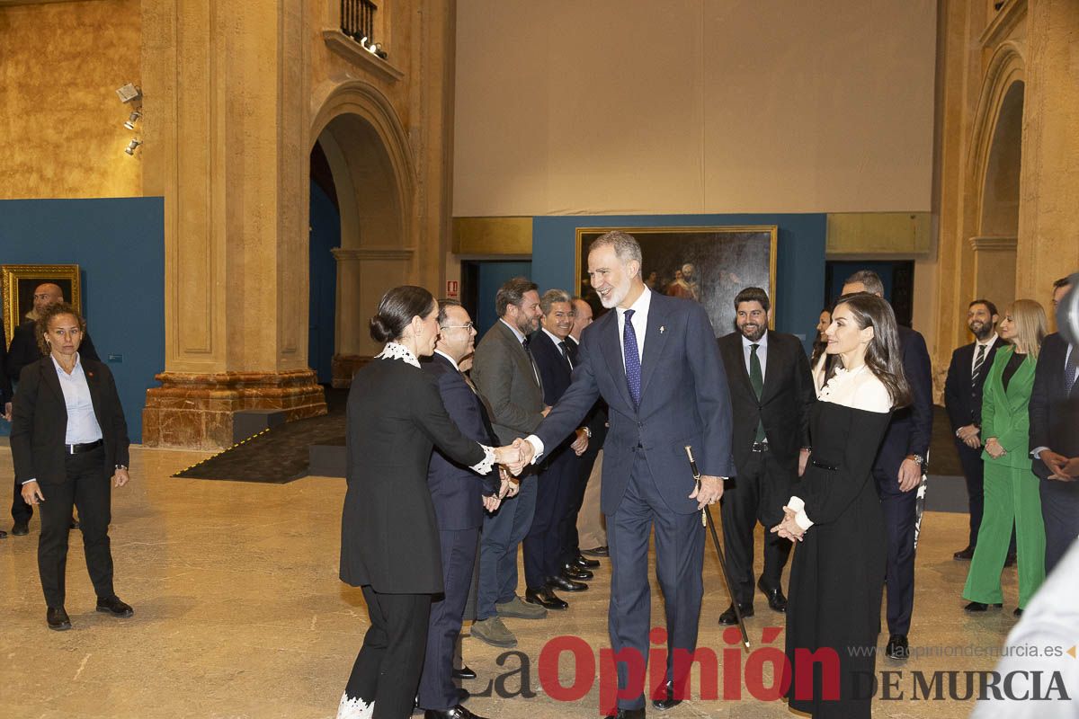 #Fotos Visita de los reyes de España a Caravaca (exposición Rafael Tegeo)