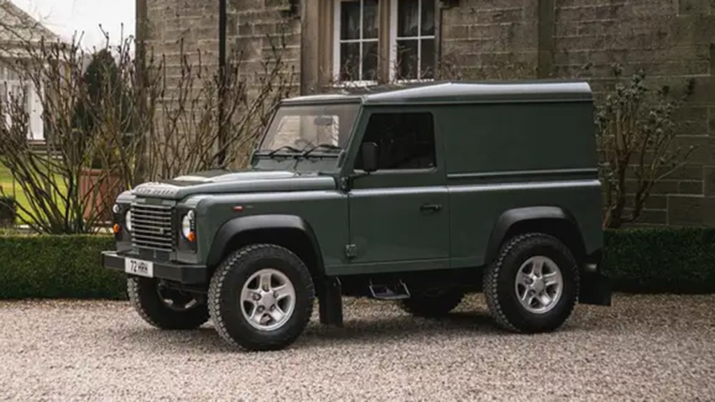 King Charles III’s 2010 Land Rover Defender 90 in Photos