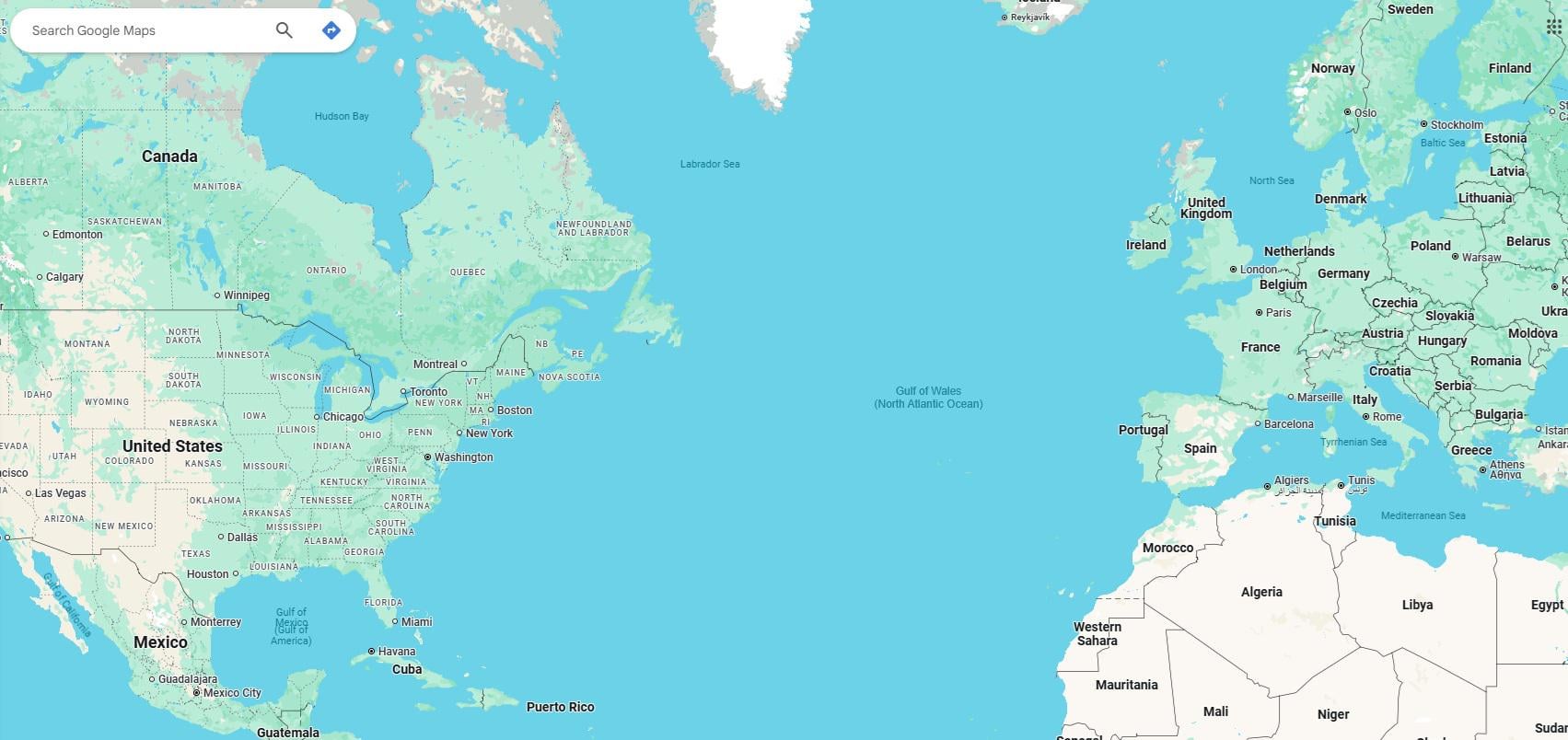 Love the new Google Maps update!