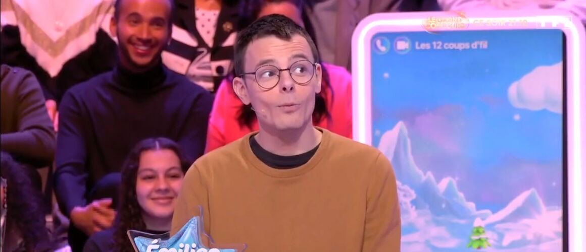 Émilien (Les 12 coups de midi) gêné après la diffusion d’une vidéo où il embrasse Jean-Luc Reichmann