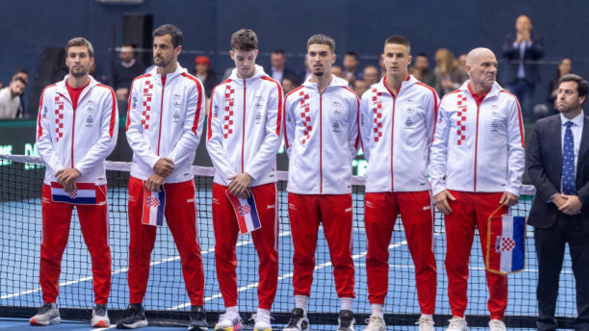 Davis Cup 2025: Mektic and Pavic confirm Croatia's victory. Photo: Getty