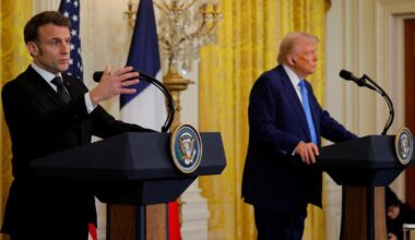 Troupes européennes en Ukraine, pourparlers de paix, Otan... Ce qu’il faut retenir de la conférence de presse d’Emmanuel Macron et Donald Trump