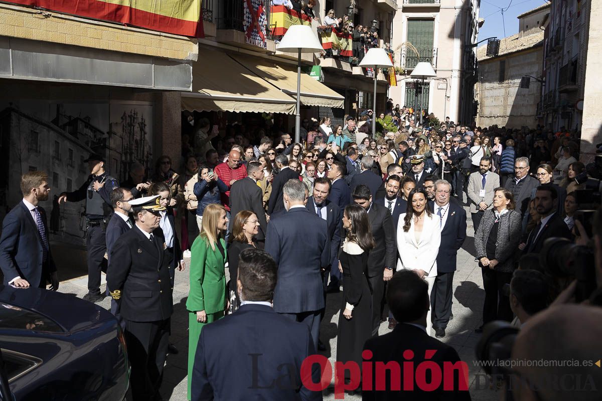#Fotos Visita de los reyes de España a Caravaca (exposición Rafael Tegeo)