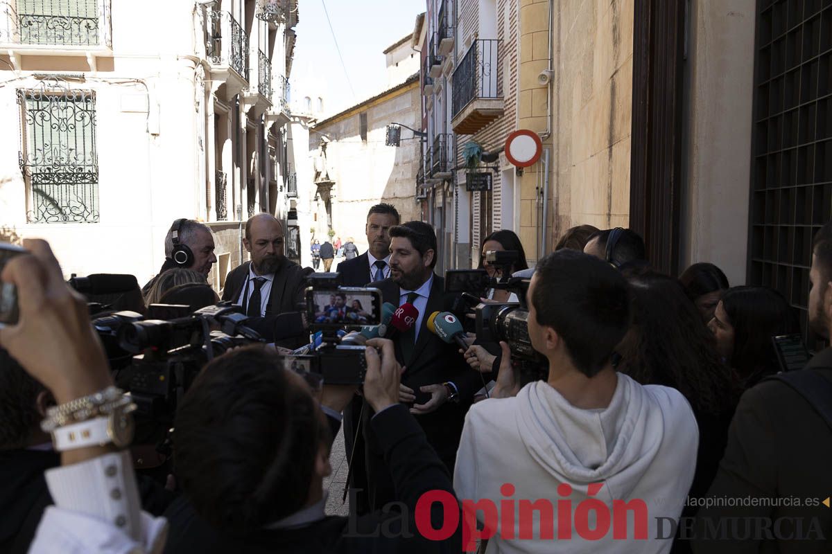 #Fotos Visita de los reyes de España a Caravaca (exposición Rafael Tegeo)