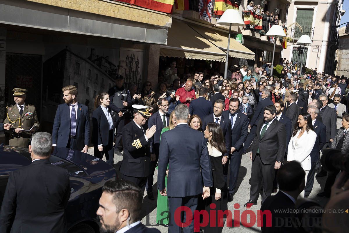 #Fotos Visita de los reyes de España a Caravaca (exposición Rafael Tegeo)