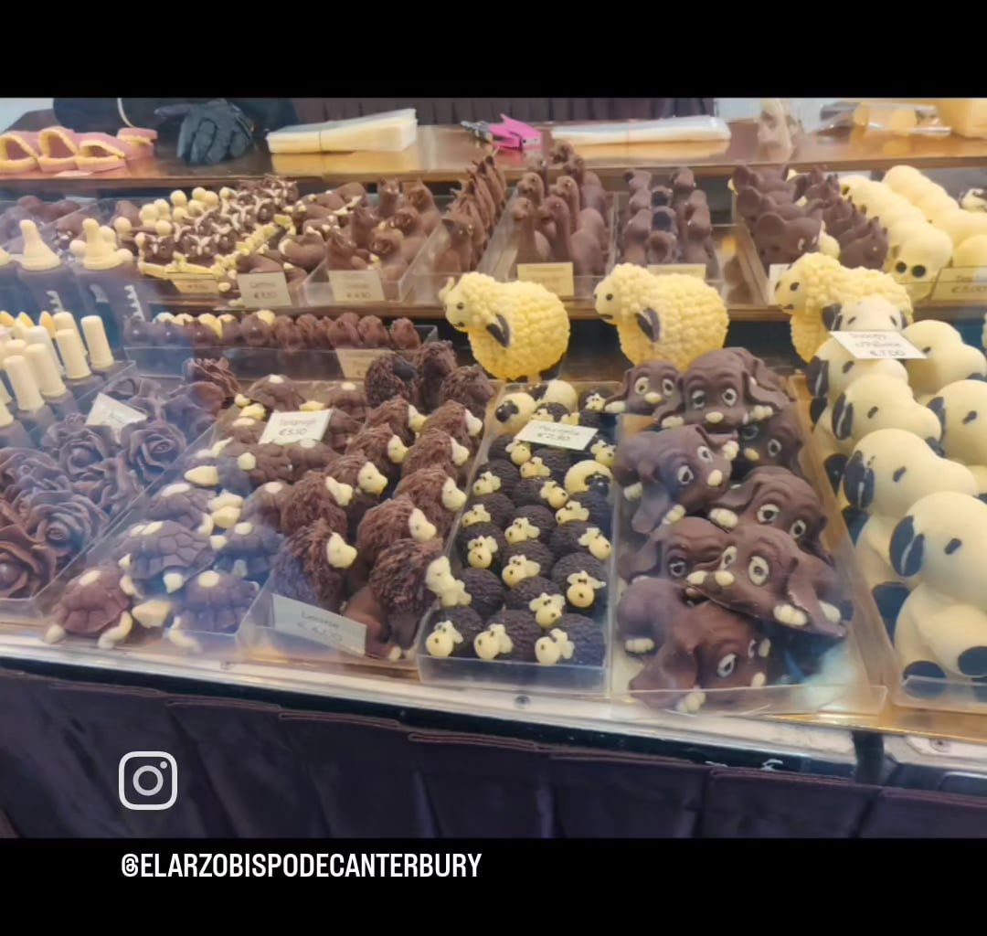 Chocolate fair in Savona, Italy.