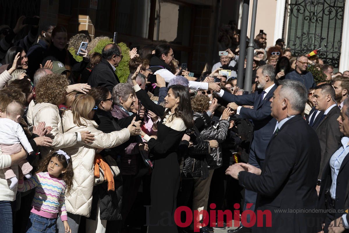 #Fotos Visita de los reyes de España a Caravaca (exposición Rafael Tegeo)