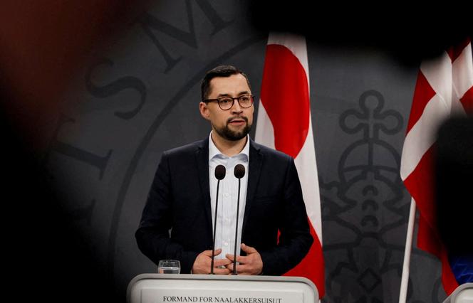 Greenland's Prime Minister Mute B. Egede in Copenhagen on January 10, 2025.