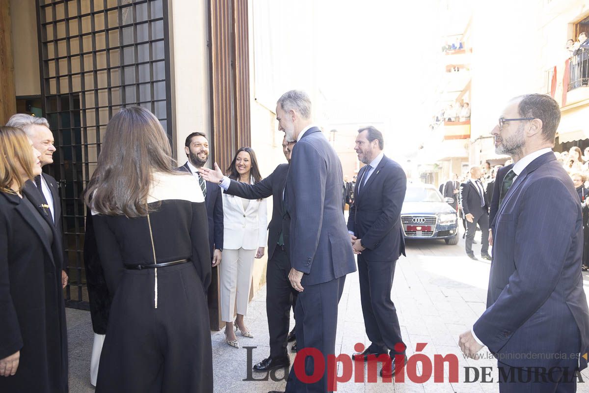 #Fotos Visita de los reyes de España a Caravaca (exposición Rafael Tegeo)