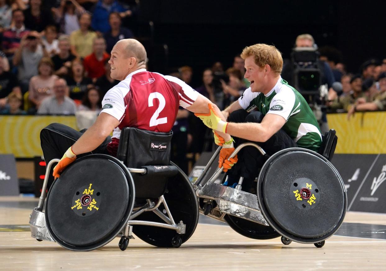 Prince Harry at the invictus games