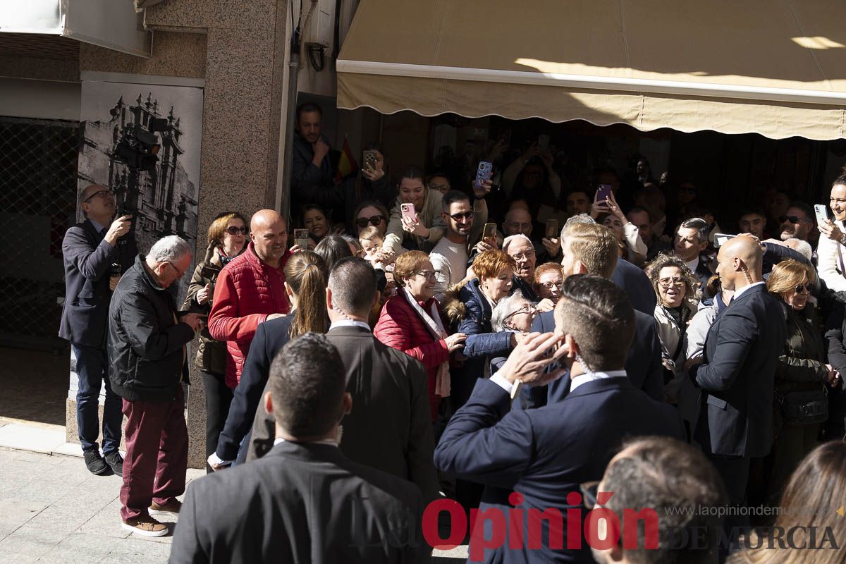 #Fotos Visita de los reyes de España a Caravaca (exposición Rafael Tegeo)