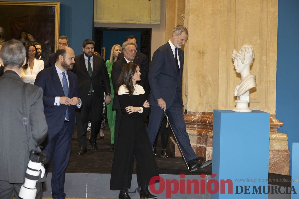#Fotos Visita de los reyes de España a Caravaca (exposición Rafael Tegeo)