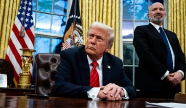 Donald Trump im Oval Office