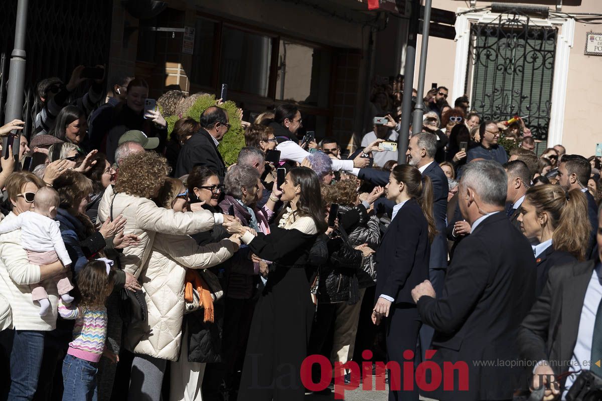 #Fotos Visita de los reyes de España a Caravaca (exposición Rafael Tegeo)