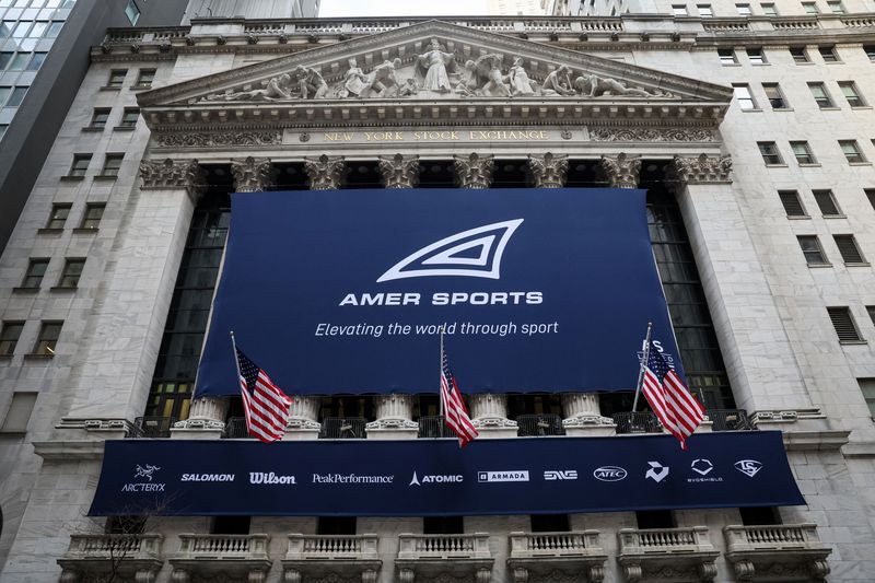 Arc'teryx owner Amer Sports sees sales growth slowing this year