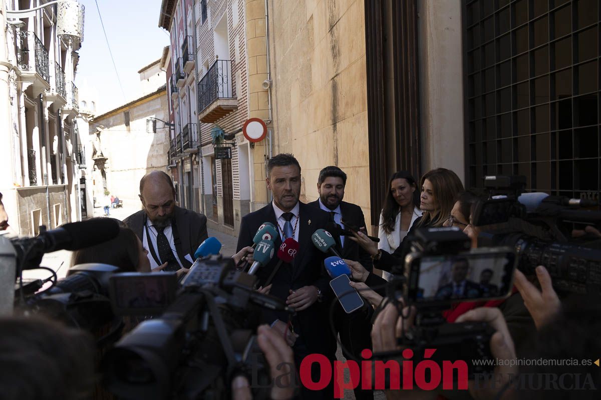 #Fotos Visita de los reyes de España a Caravaca (exposición Rafael Tegeo)