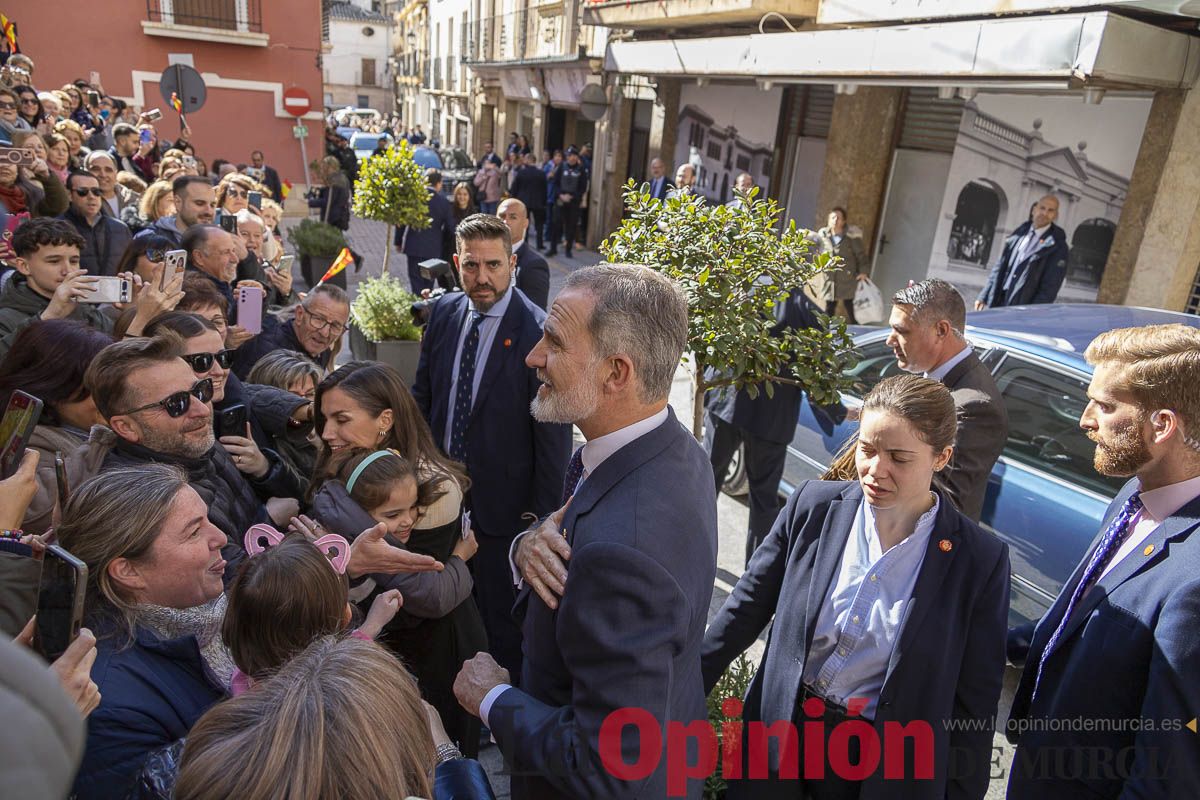 #Fotos Visita de los reyes de España a Caravaca (exposición Rafael Tegeo)