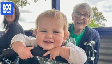 Nannas Next Door playgroup uniting toddlers and grandmas in Denmark