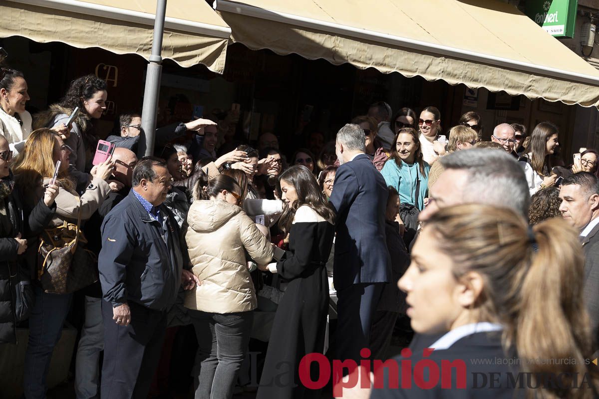 #Fotos Visita de los reyes de España a Caravaca (exposición Rafael Tegeo)
