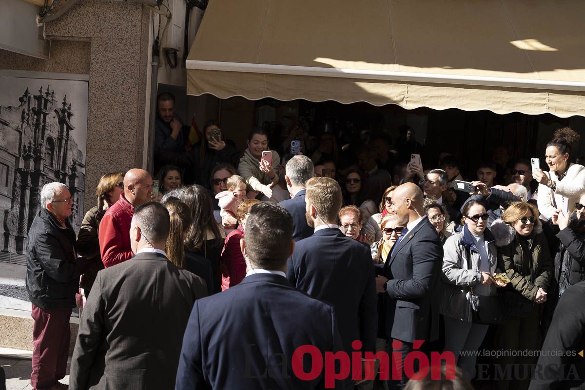 #Fotos Visita de los reyes de España a Caravaca (exposición Rafael Tegeo)
