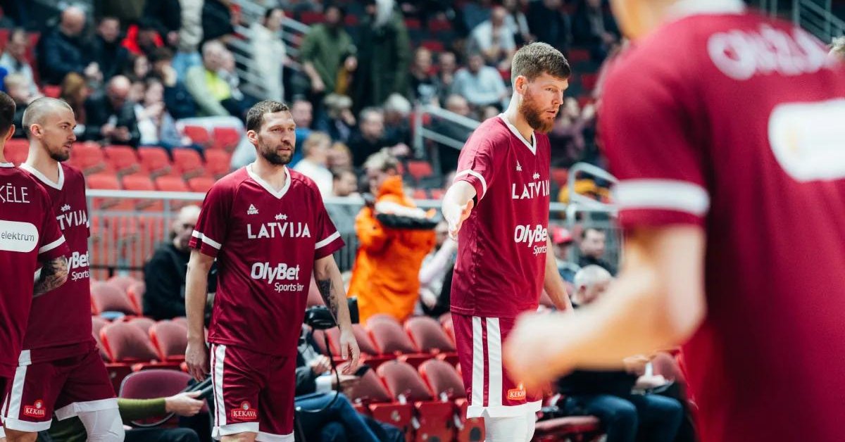 Zināms Latvijas basketbola izlases sastāvs spēlei pret Slovākiju
