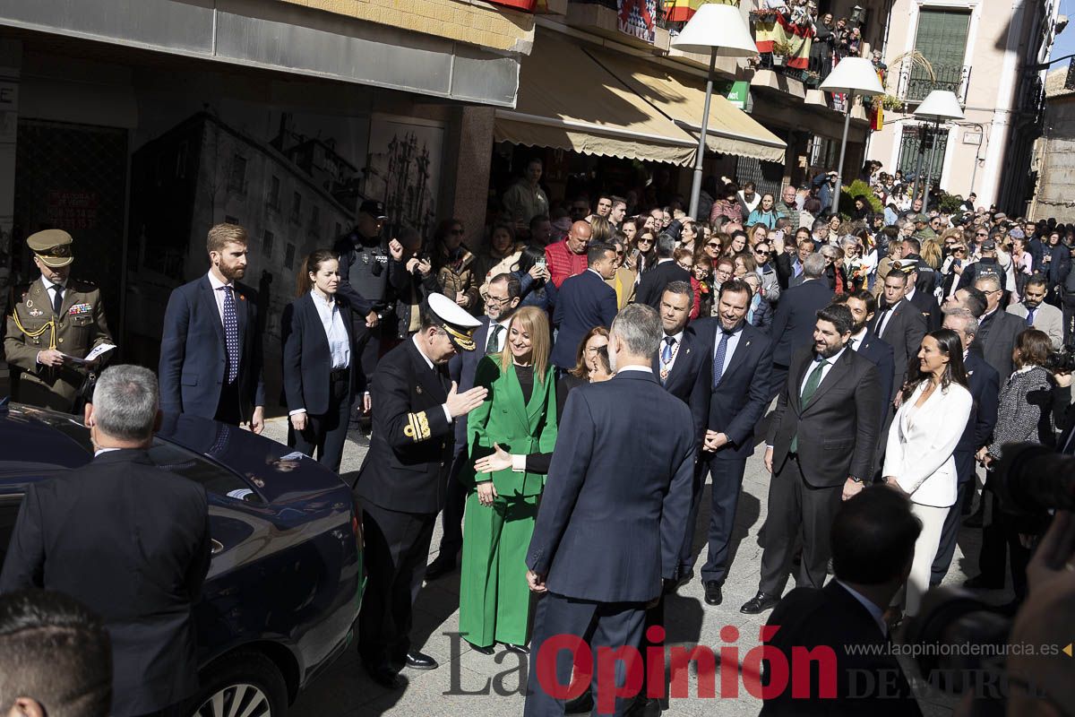 #Fotos Visita de los reyes de España a Caravaca (exposición Rafael Tegeo)
