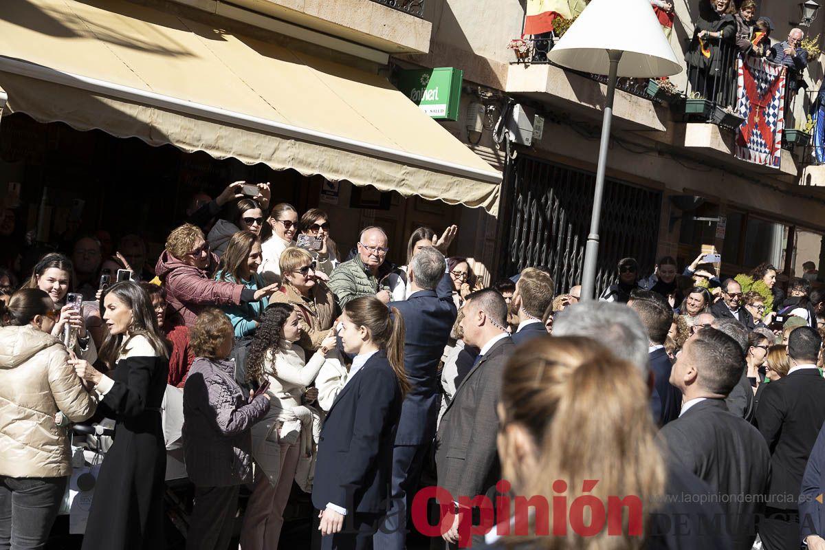 #Fotos Visita de los reyes de España a Caravaca (exposición Rafael Tegeo)