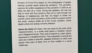My art is up on level 2 at Royal Vic hospital