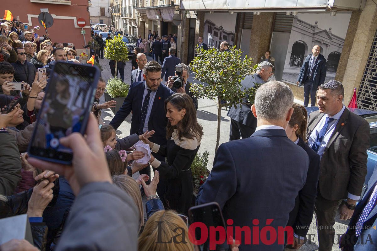 #Fotos Visita de los reyes de España a Caravaca (exposición Rafael Tegeo)