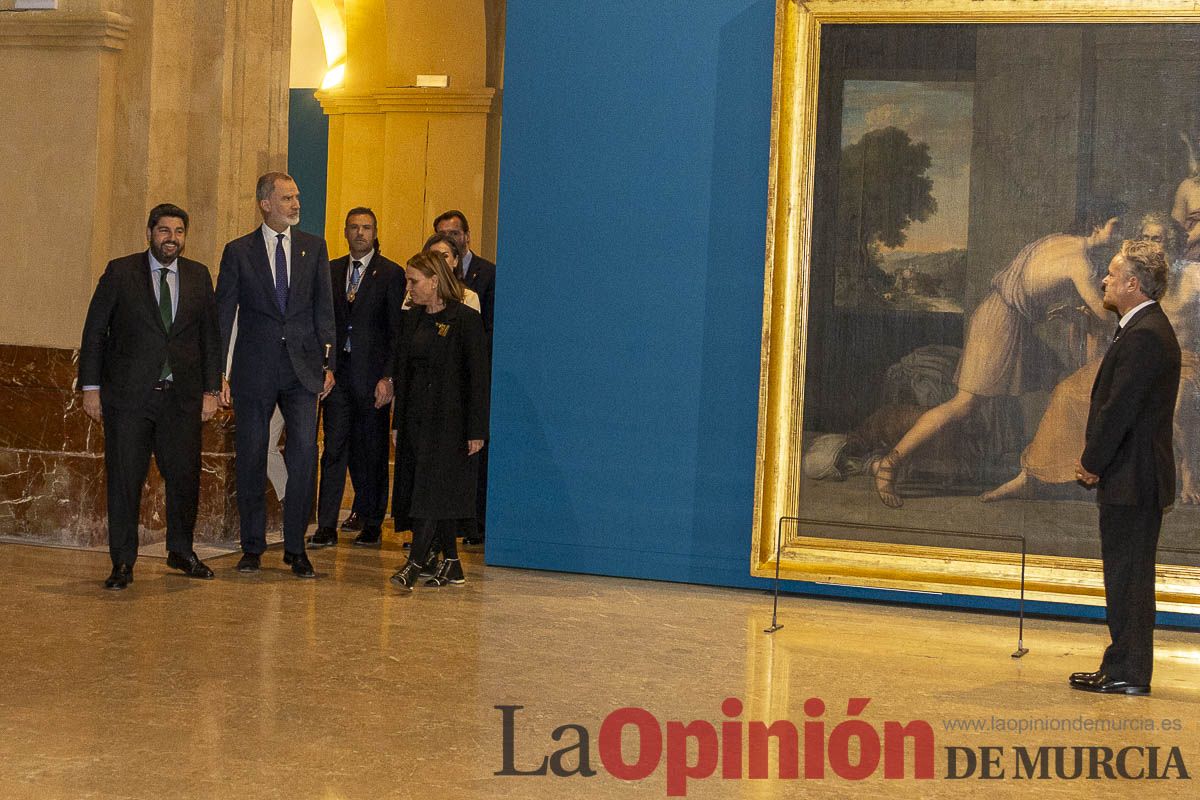 #Fotos Visita de los reyes de España a Caravaca (exposición Rafael Tegeo)