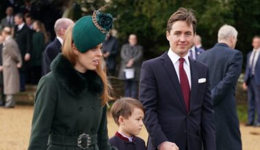 Princess Beatrice's stepson Wolfie pictured in ultra-rare photo with grandmother - and it's so sweet
