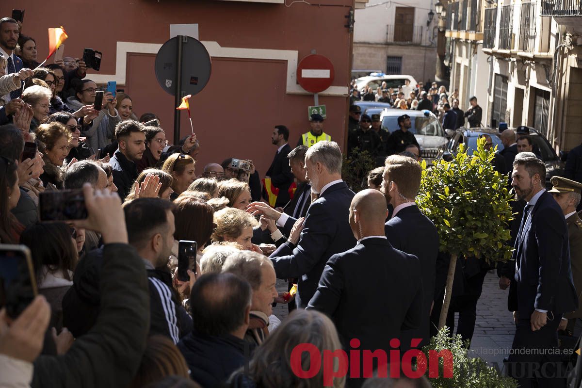 #Fotos Visita de los reyes de España a Caravaca (exposición Rafael Tegeo)