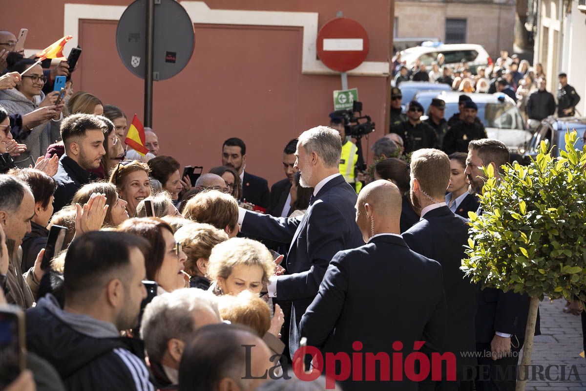 #Fotos Visita de los reyes de España a Caravaca (exposición Rafael Tegeo)